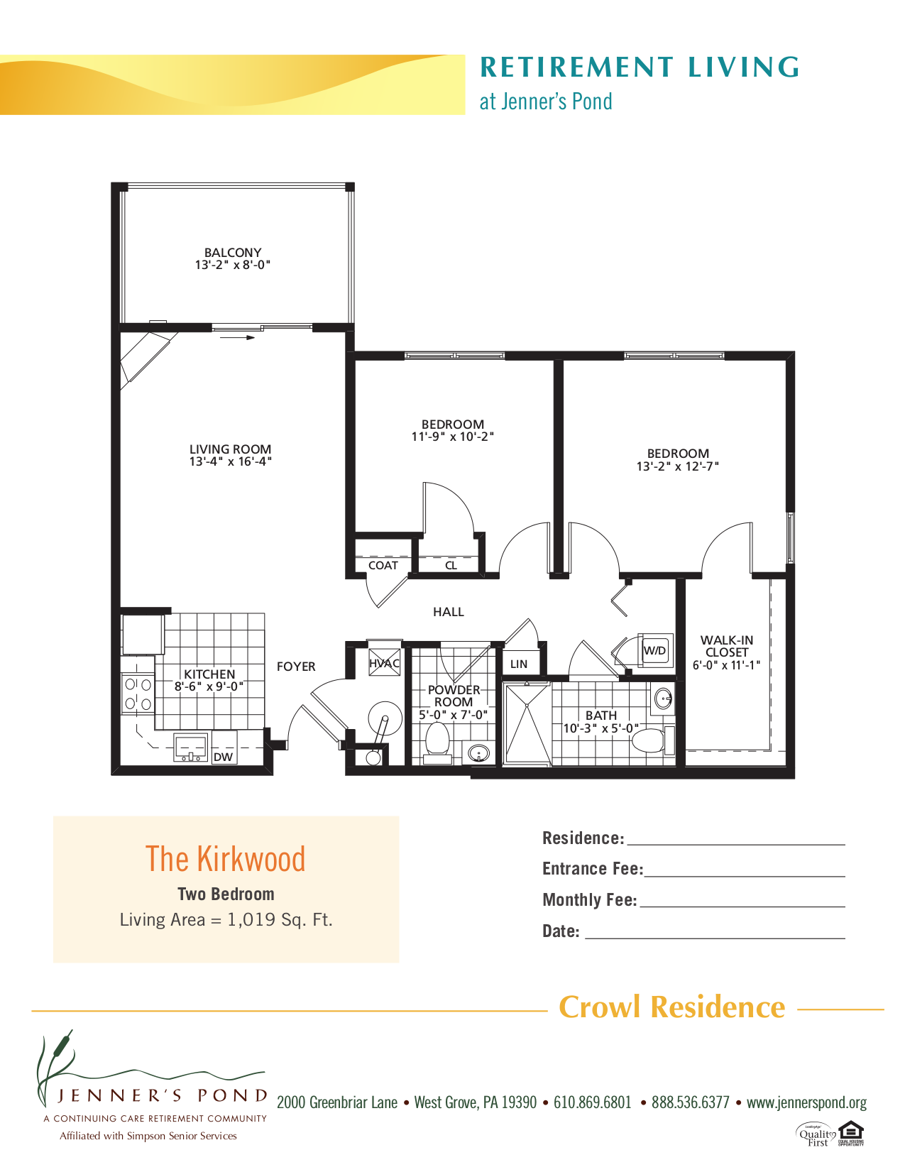 Jenners Pond Senior Living Community Assisted Living, Nursing Home